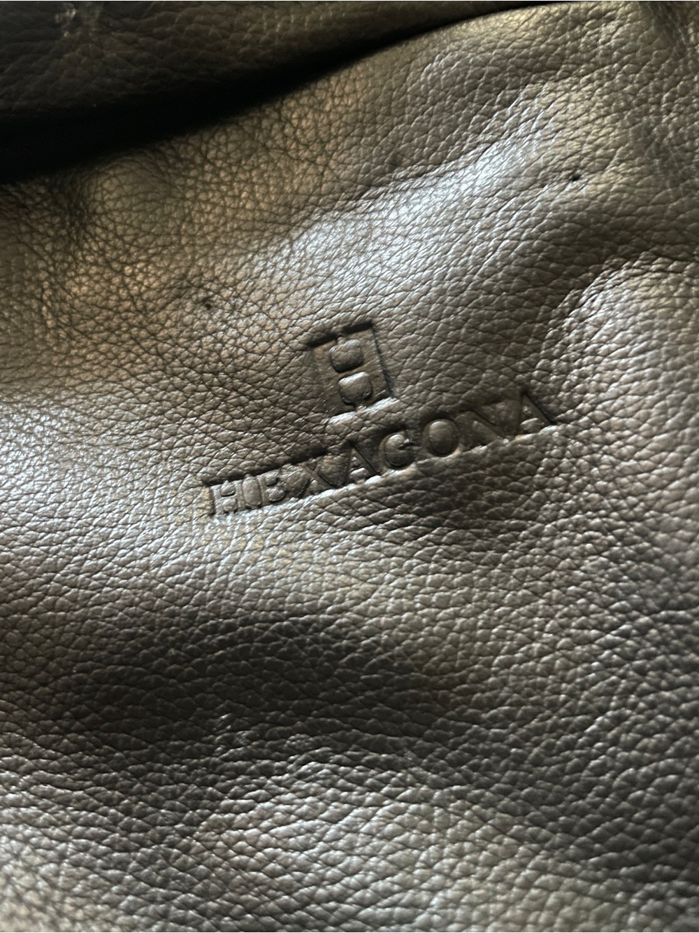 Hexagona Paris Leather Travel Backback - Picture 3 of 14